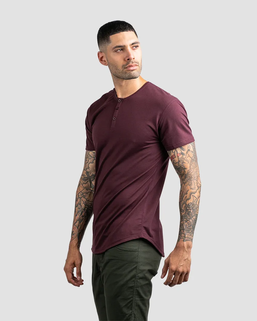 Henley Drop-Cut: LUX (Size XXXL)