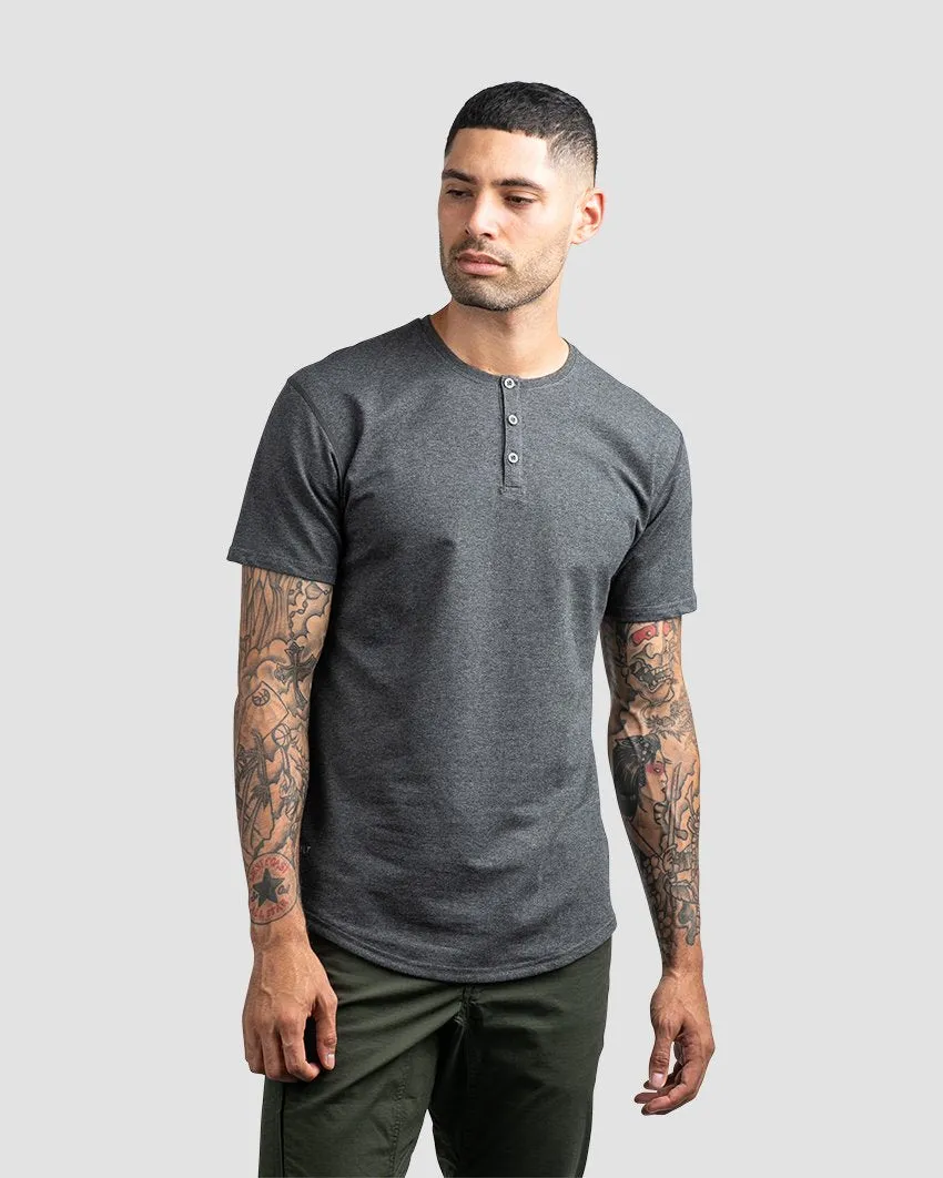 Henley Drop-Cut: LUX (Size XXXL)