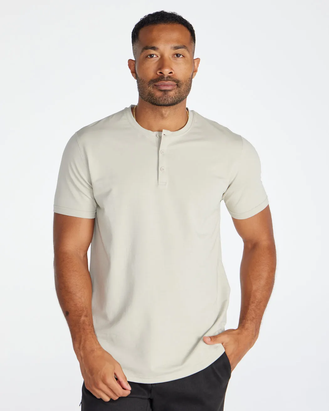 Henley Drop-Cut: LUX (Size XXXL)