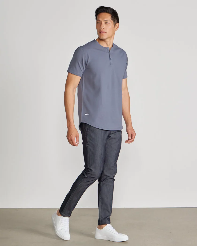 Henley Drop-Cut: LUX (Size XXXL)