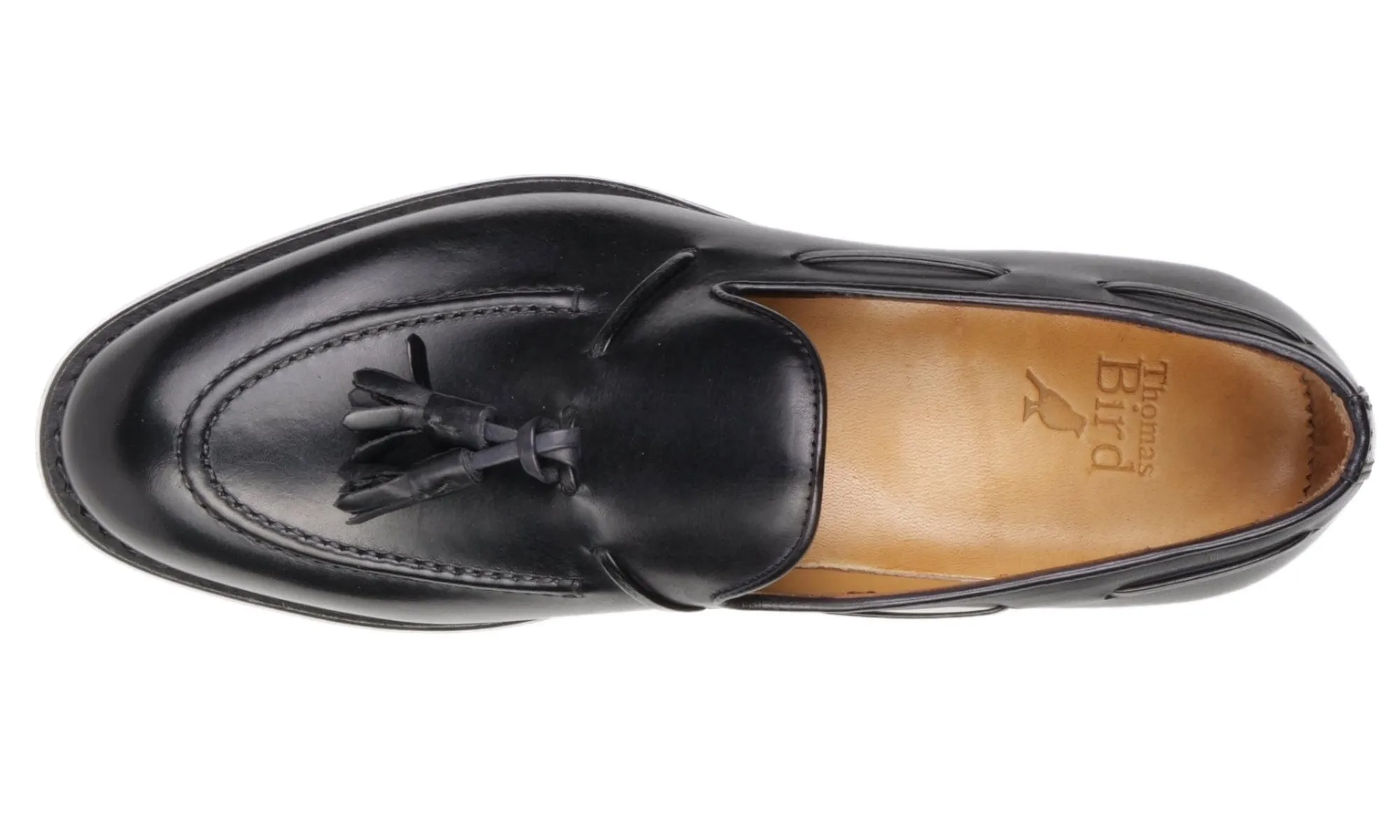 Henley Tassel Loafer Black