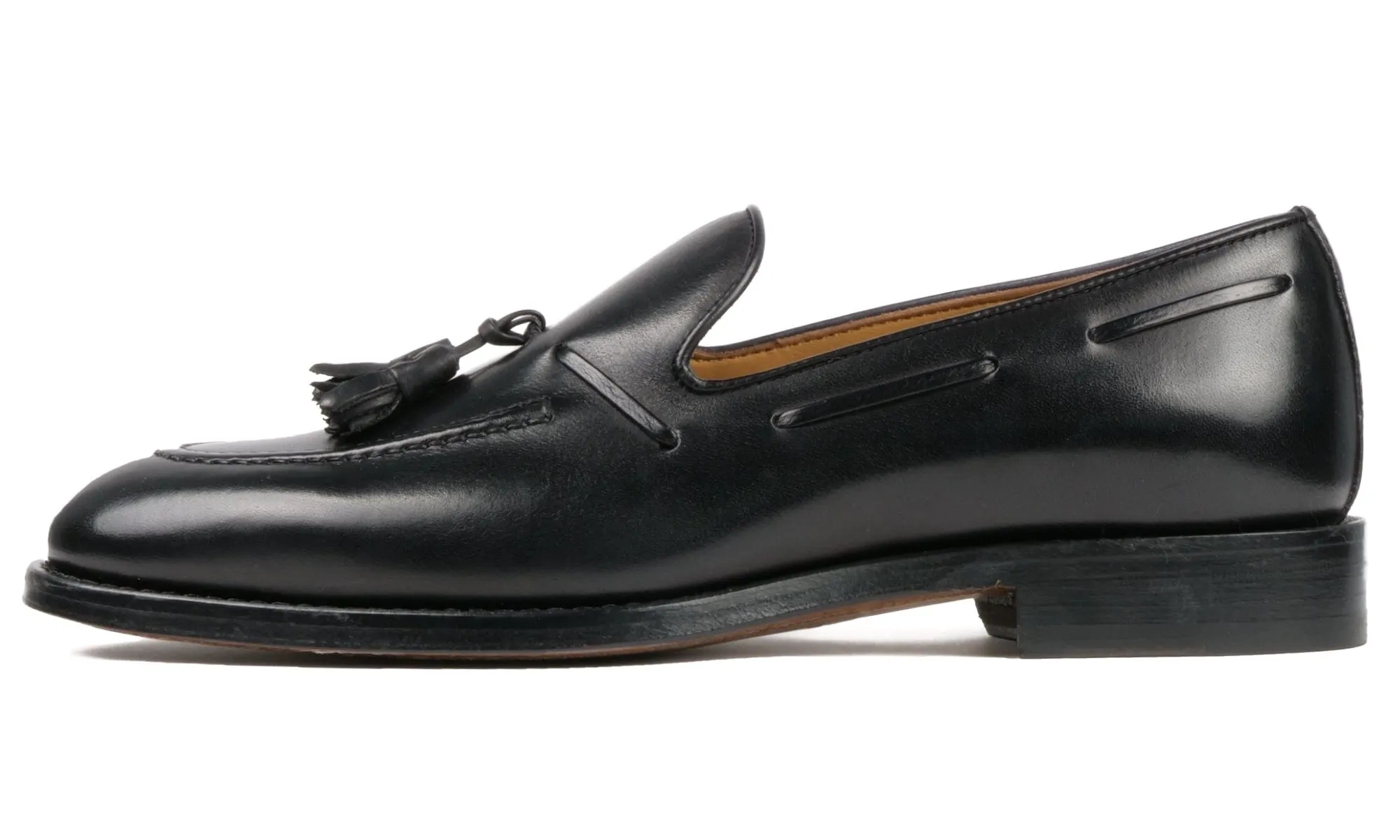 Henley Tassel Loafer Black