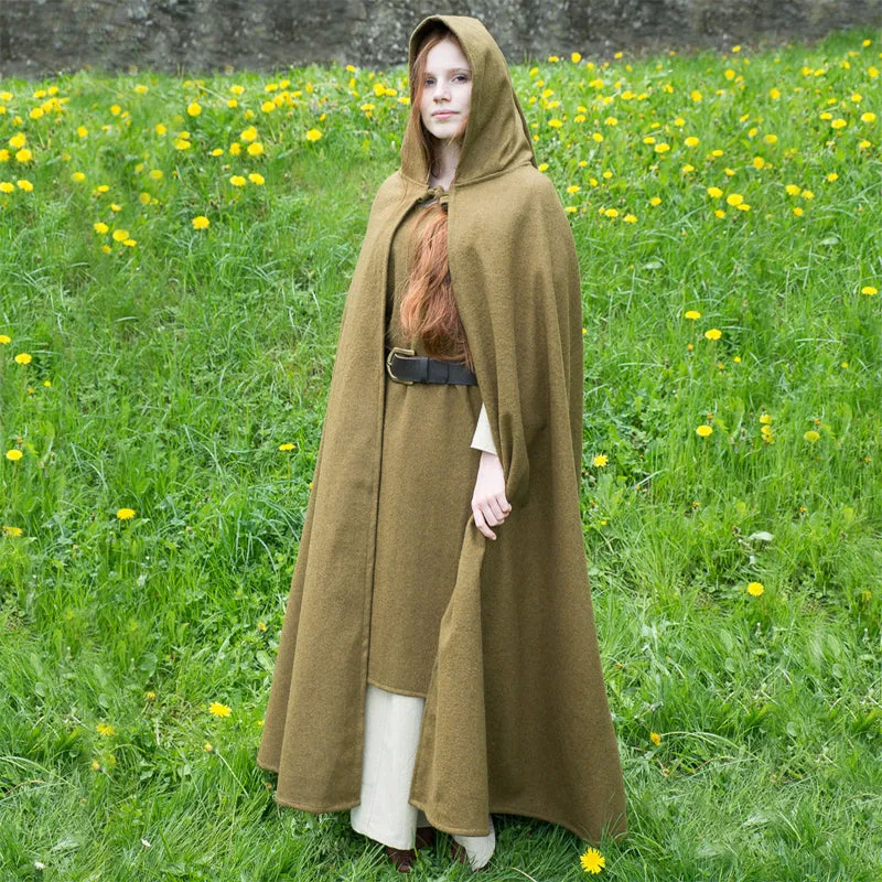 Hooded Cloak - Wool