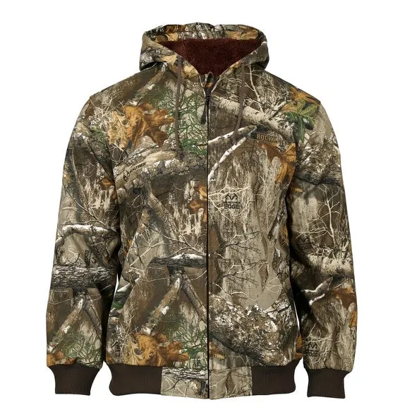 HW00244 Men's ProHunter Hooded Chore Camo Coat by Rocky