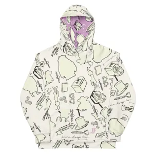 IF Silhouettes Pattern Hoodie