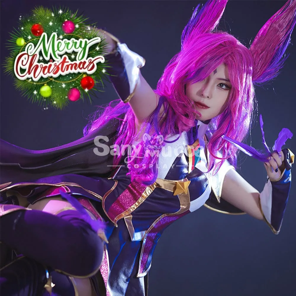 【In Stock】Game League of Legends Cosplay Star Guardian Xayah Cosplay Costume