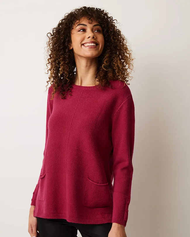 INGRID PULLOVER WITH DETACHABLE TURTLENECK-30% OFF for a limited time!