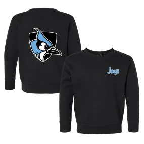 Johns Hopkins Blue Jays Logo Toddler Crewneck Sweatshirt