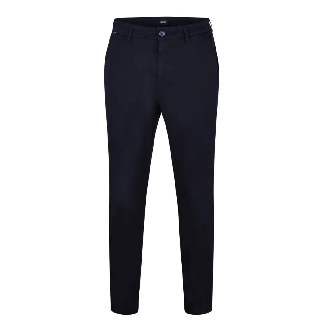 Kaiton Slim-Fit Stretch-Cotton Satin Trousers 50505392