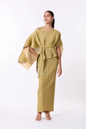 Kallista Cape Gown - Gold