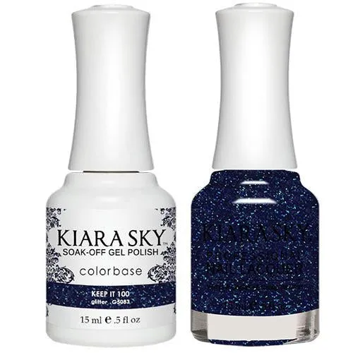 Kiara Sky All-in-One Gel   Polish Duo - 5083 Keep It 100