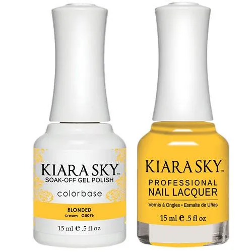 Kiara Sky All-in-One Gel   Polish Duo - 5096 Blonded