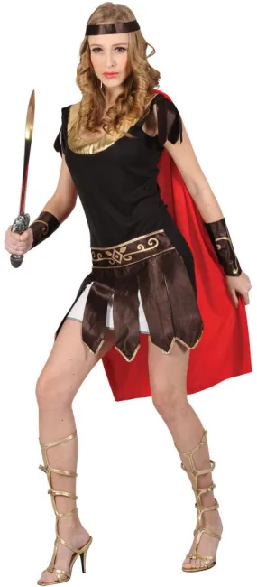 Ladies Sexy Roman Centurion Gladiator Costume