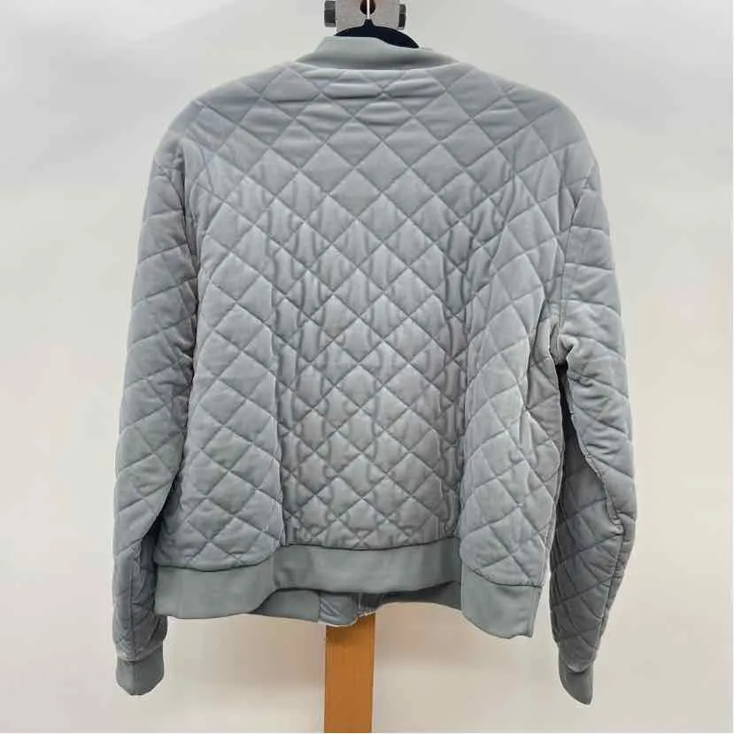 Lauren Ralph Lauren Women's Size XL Gray Quilted Jacket