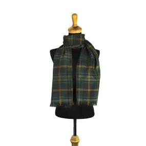 Leslie Dress Red Tartan Scarf