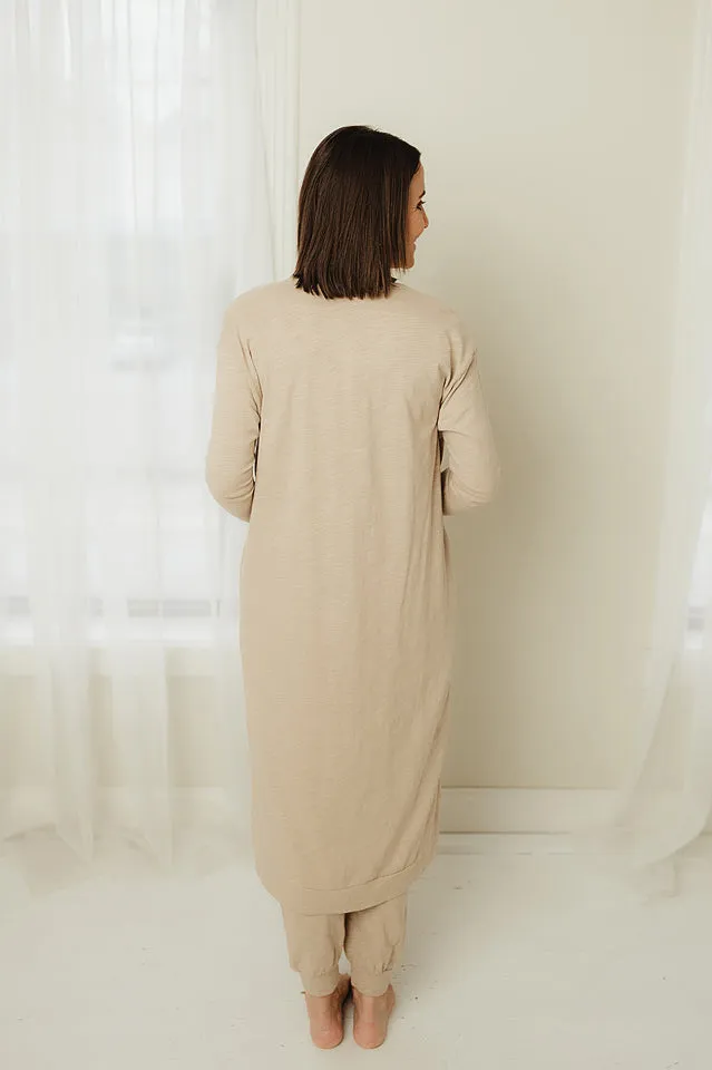 Long Cotton Cardigan