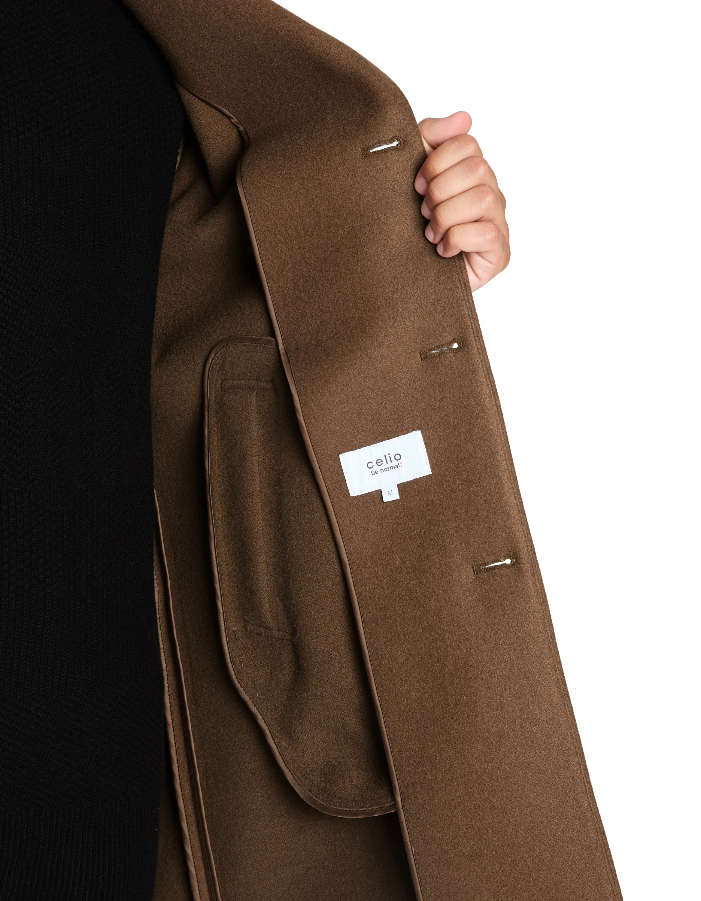 Men - Woven - Coat/Pea jacket/Cape