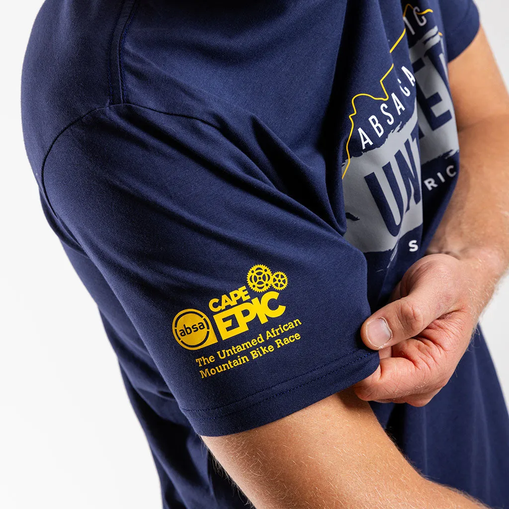 Men's Absa Cape Epic Untamed T Shirt (Navy)