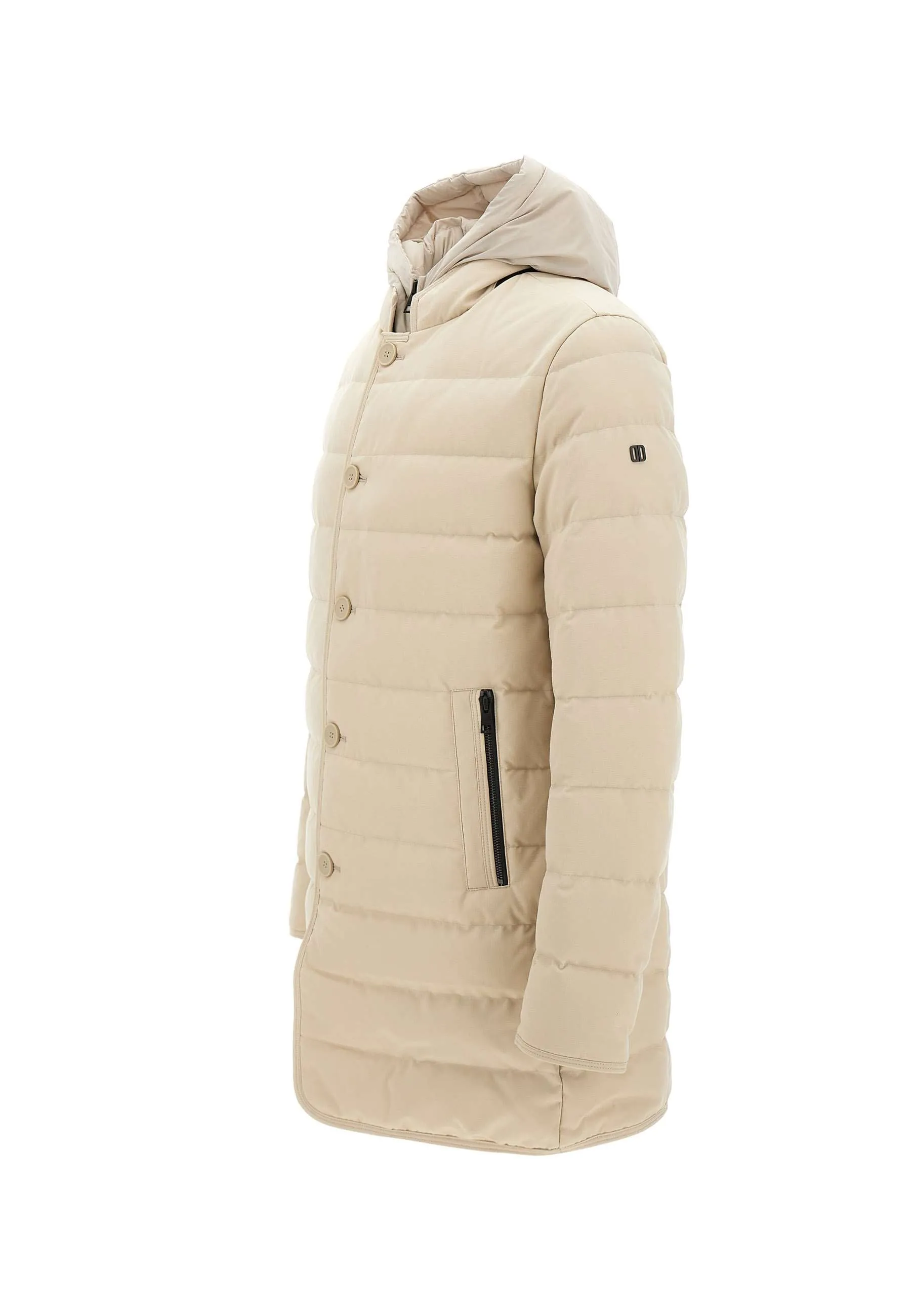 Men's Sand Down Jacket with Bib