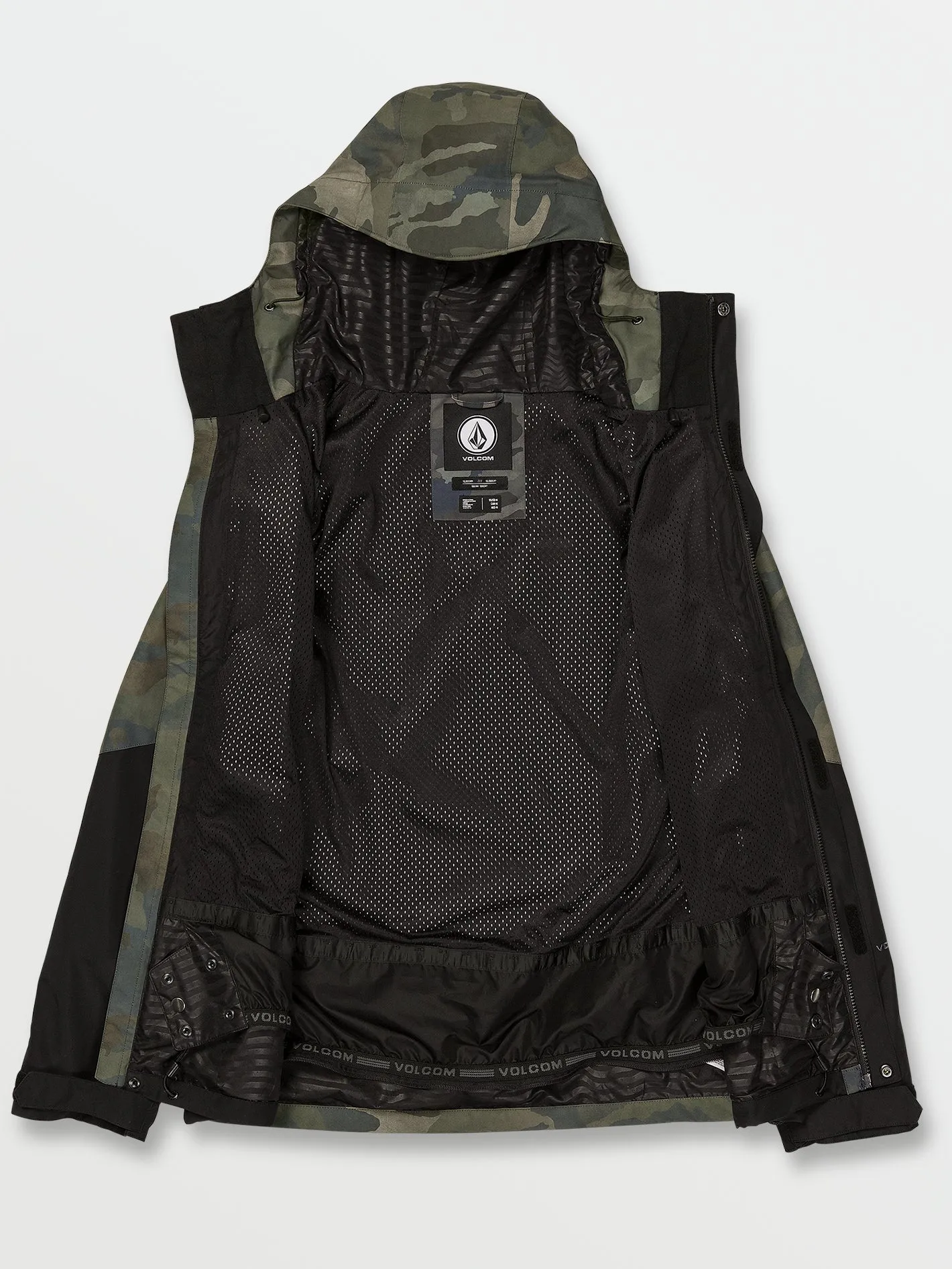 Mens Vcolp Insulated Jacket - Cloudwash Camo