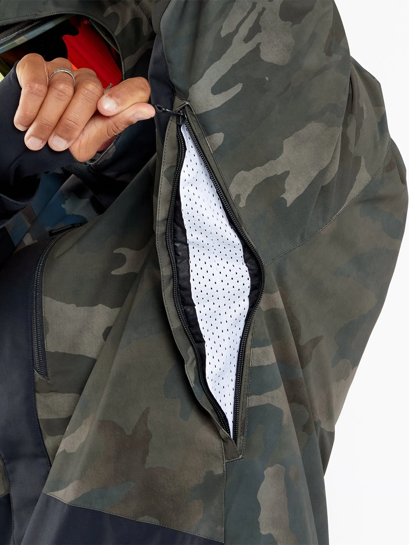 Mens Vcolp Insulated Jacket - Cloudwash Camo