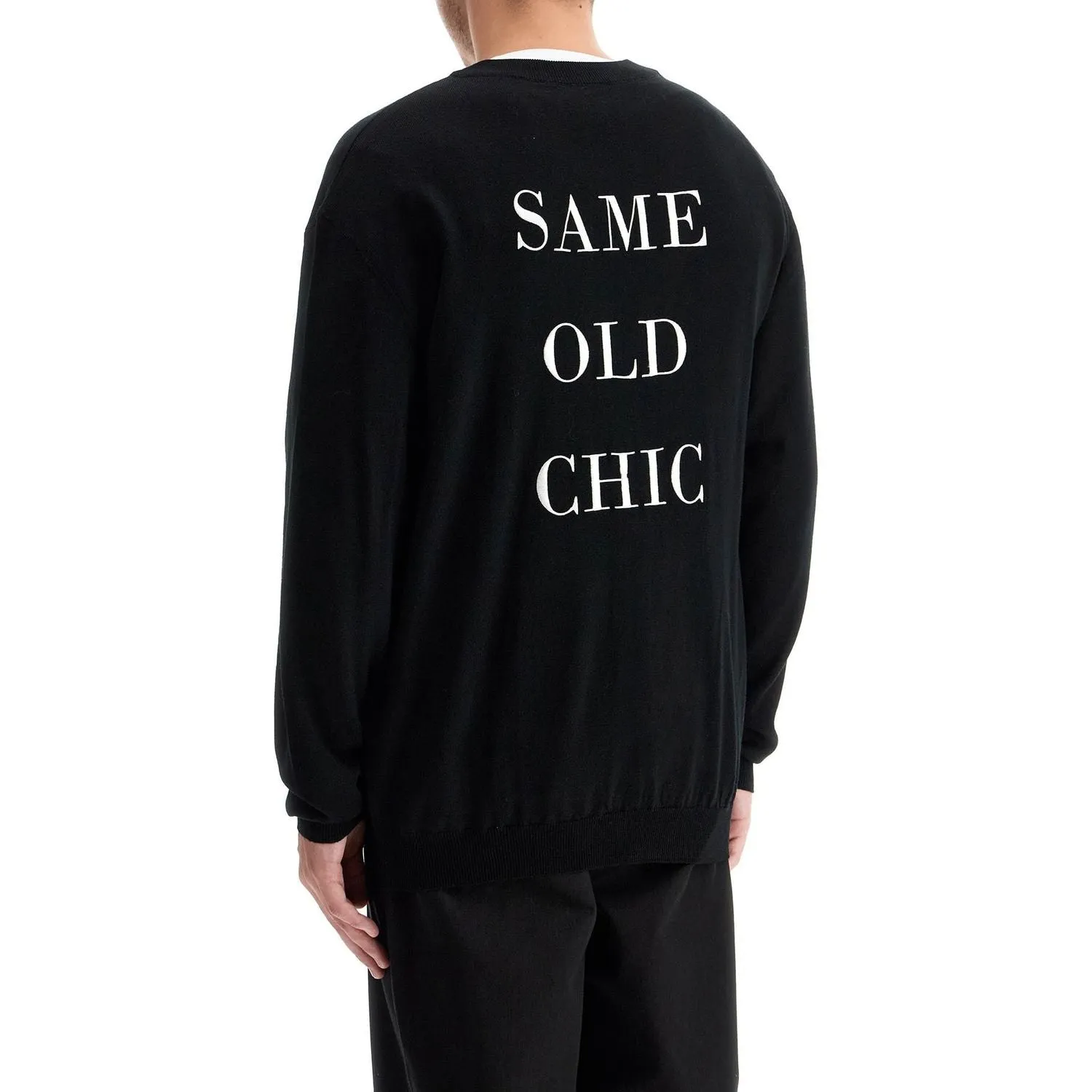 Moschino "classic chic cardigan with