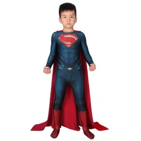 Movie Superman Costumes David Corenswet Cosplay Jumpsuit For Kids