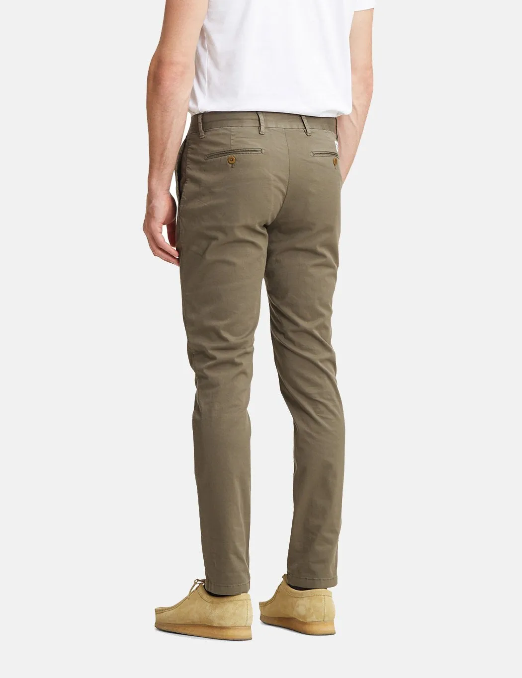 Norse Projects Aros Light Stretch Chino (Slim) - Ivy Green