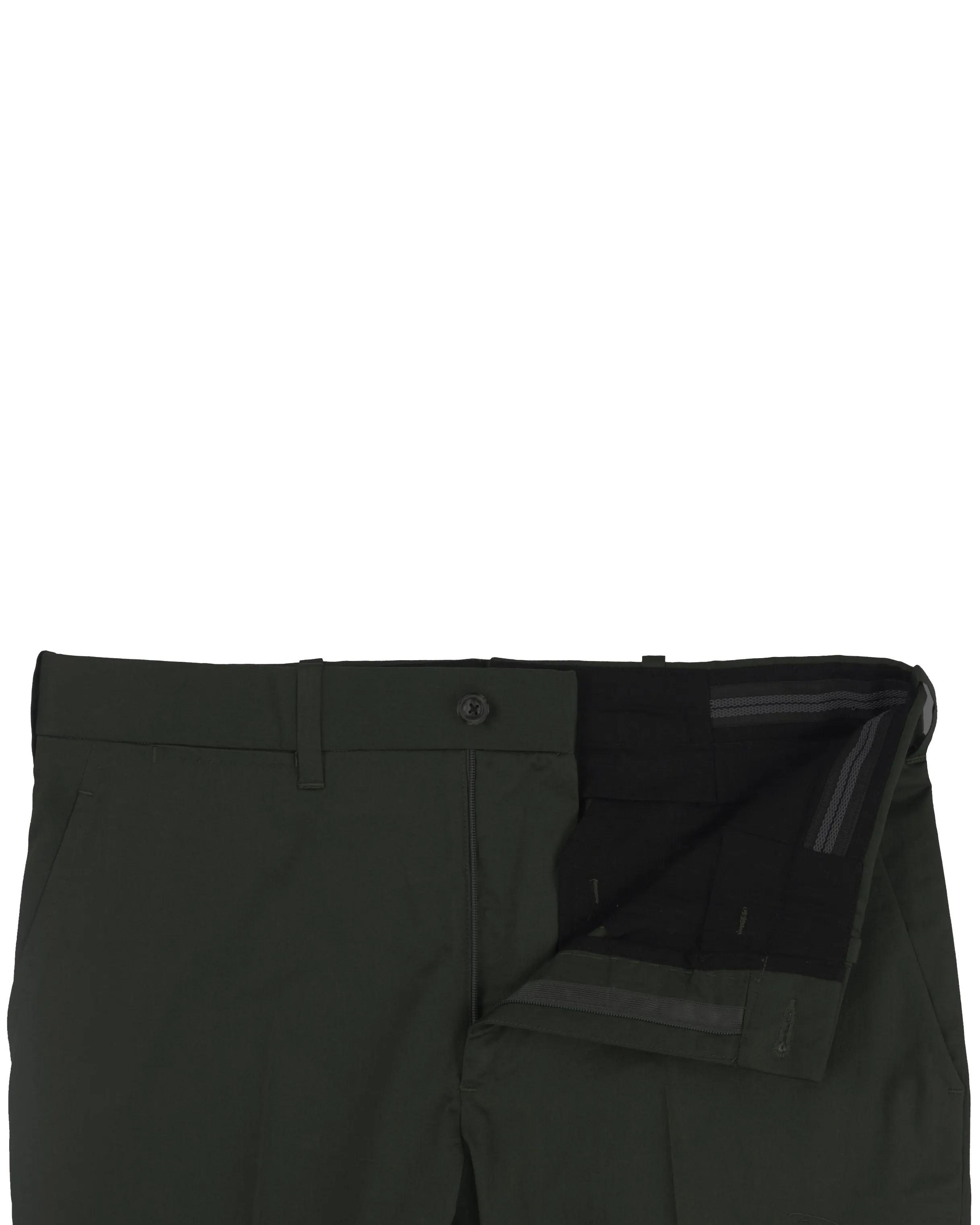 Olive Fine Twill Summer Chino