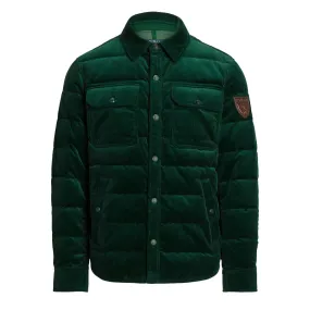 Polo Ralph Lauren Quilted Corduroy Down Jacket College Green