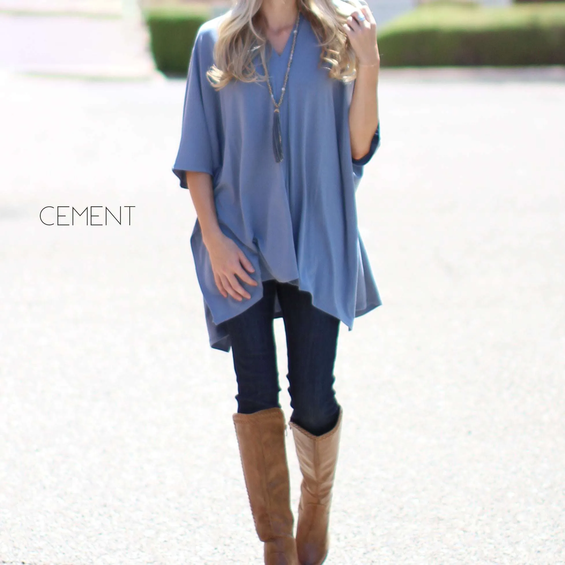 Poncho Tunic Top | S-XL