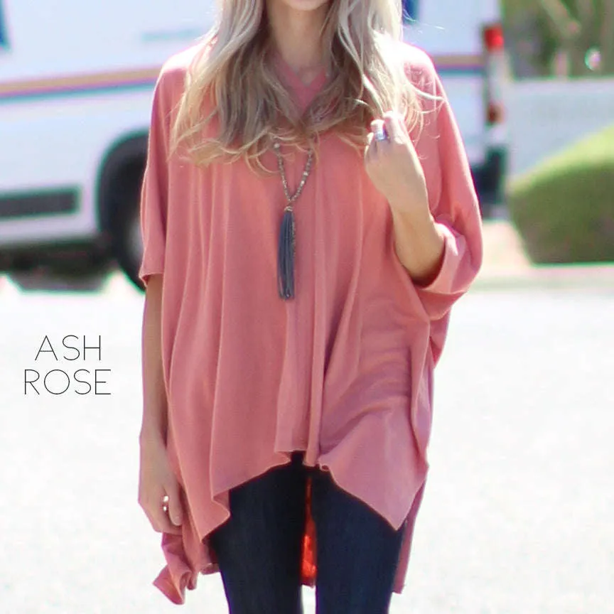 Poncho Tunic Top | S-XL