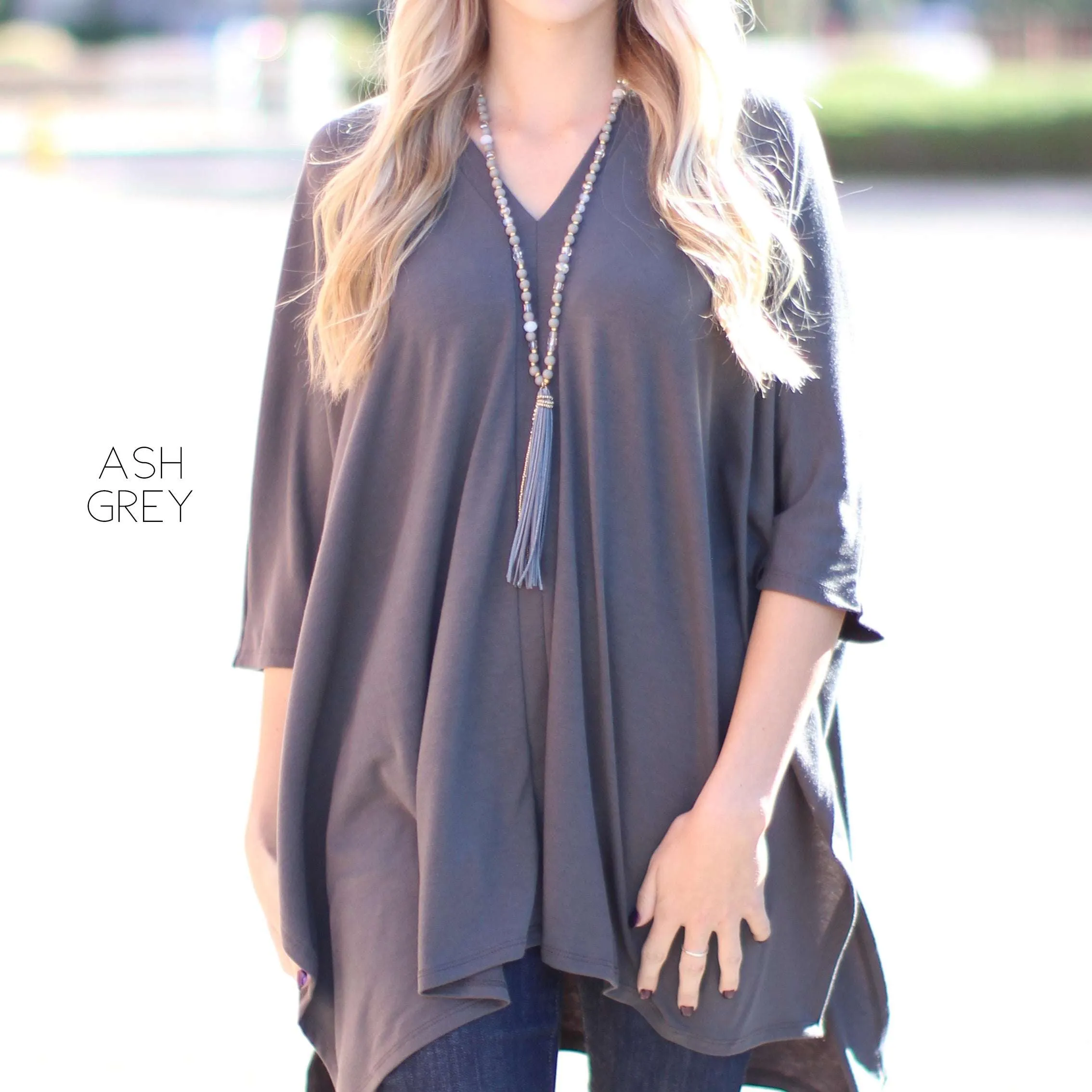 Poncho Tunic Top | S-XL