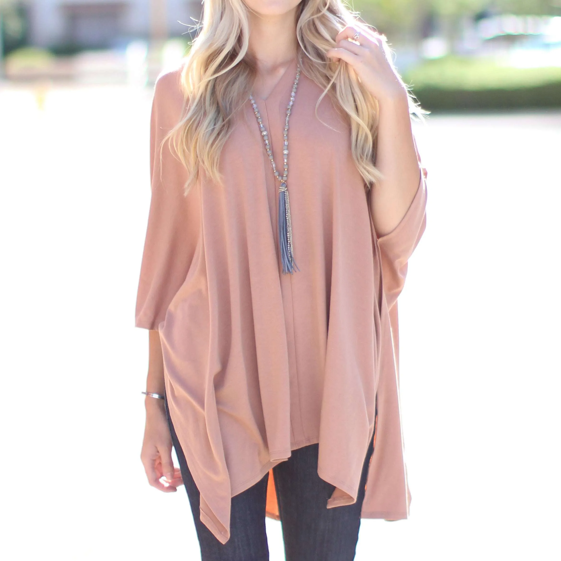 Poncho Tunic Top | S-XL