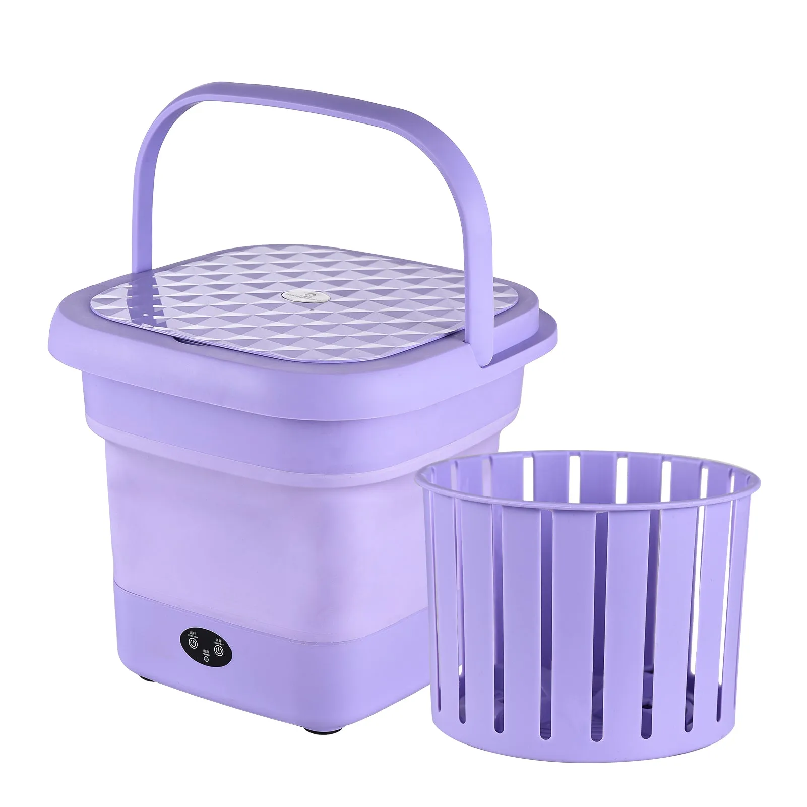 Portable Folding Washing Machine for Clothes Socks Underwear