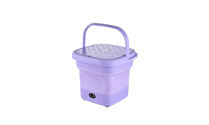 Portable Folding Washing Machine for Clothes Socks Underwear