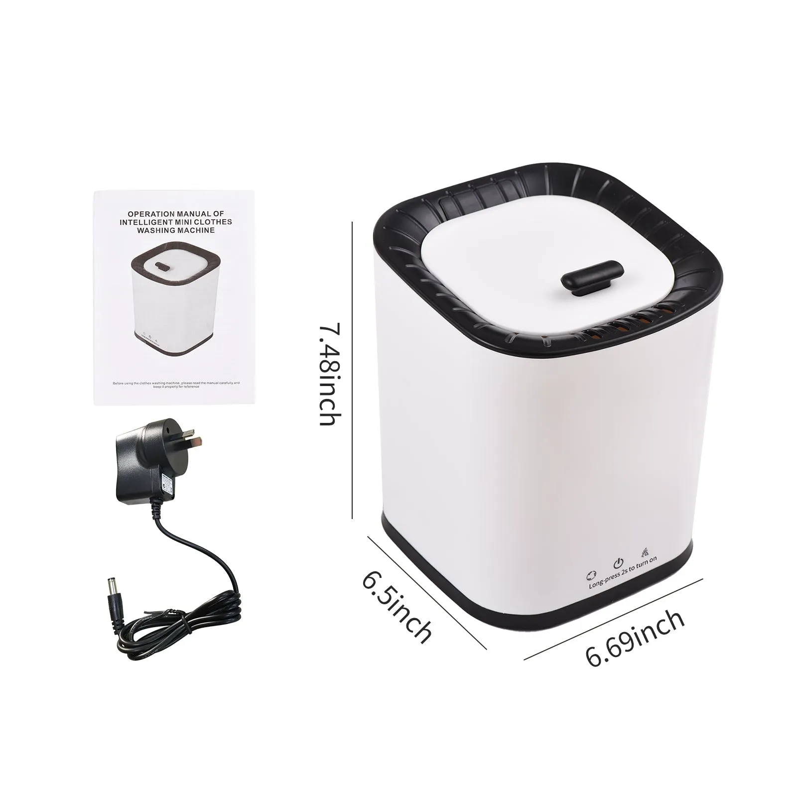 Portable Washing Machine for Underwear 2L Capacity