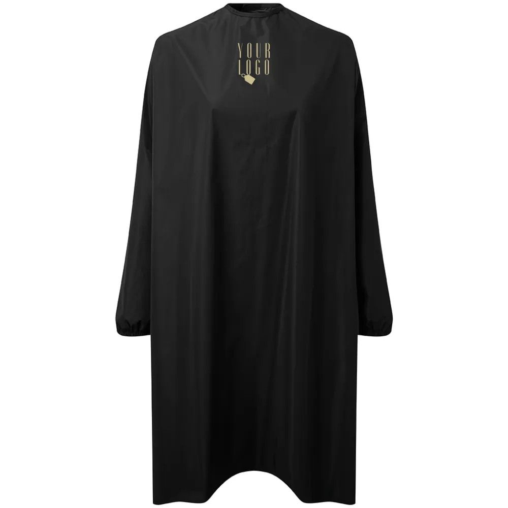 Premier Black Long Sleeve Hairdressing Salon Gown