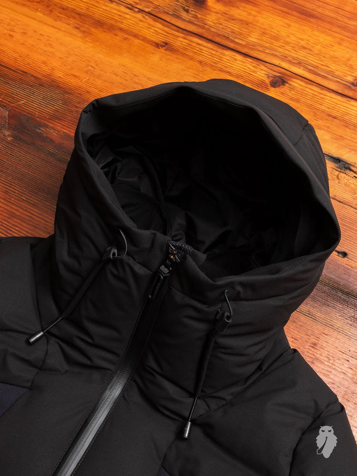 "Mountaineer" Mizusawa Down Jacket in Black