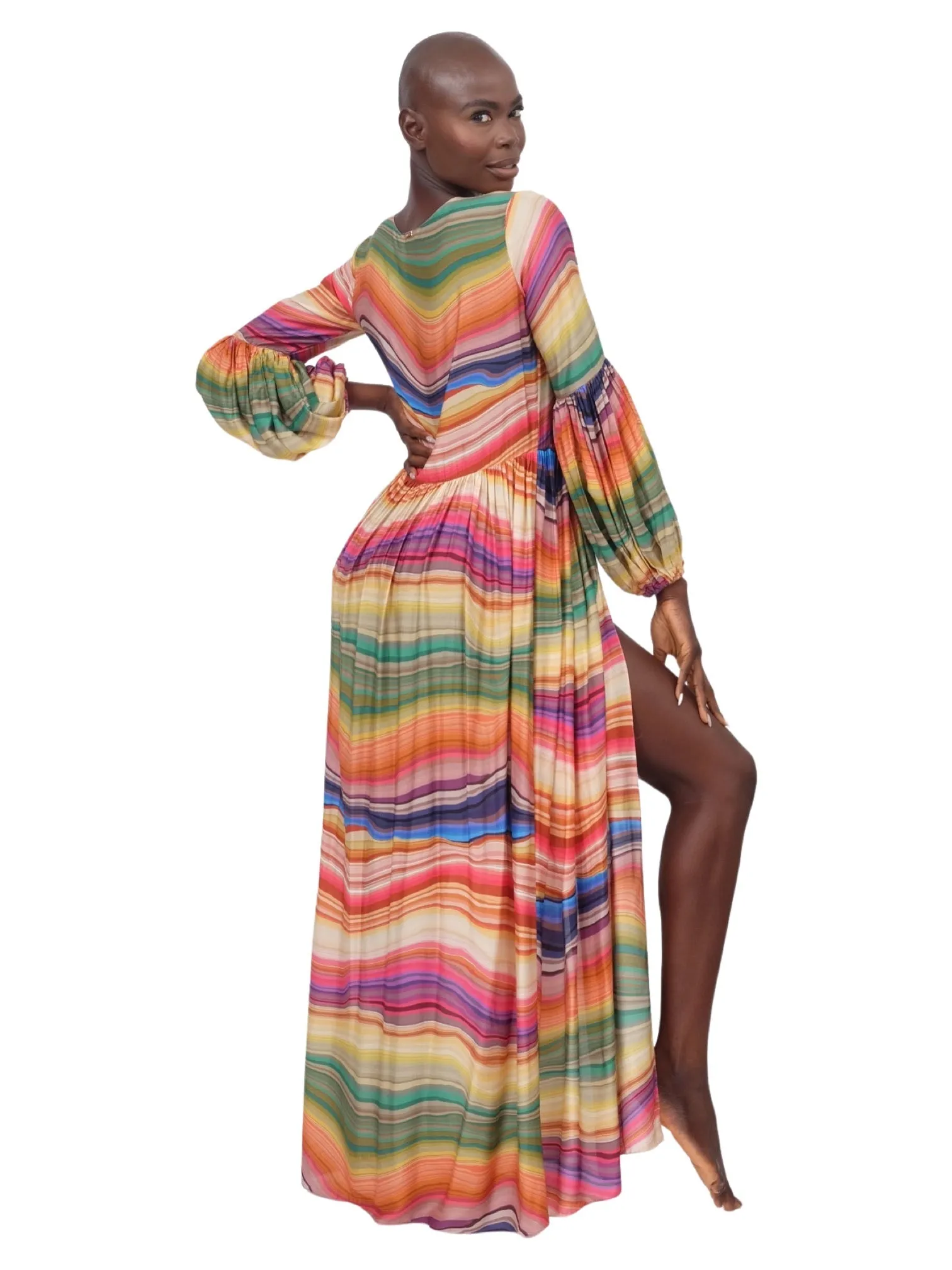 Rainbow Canyon Maxi Robe