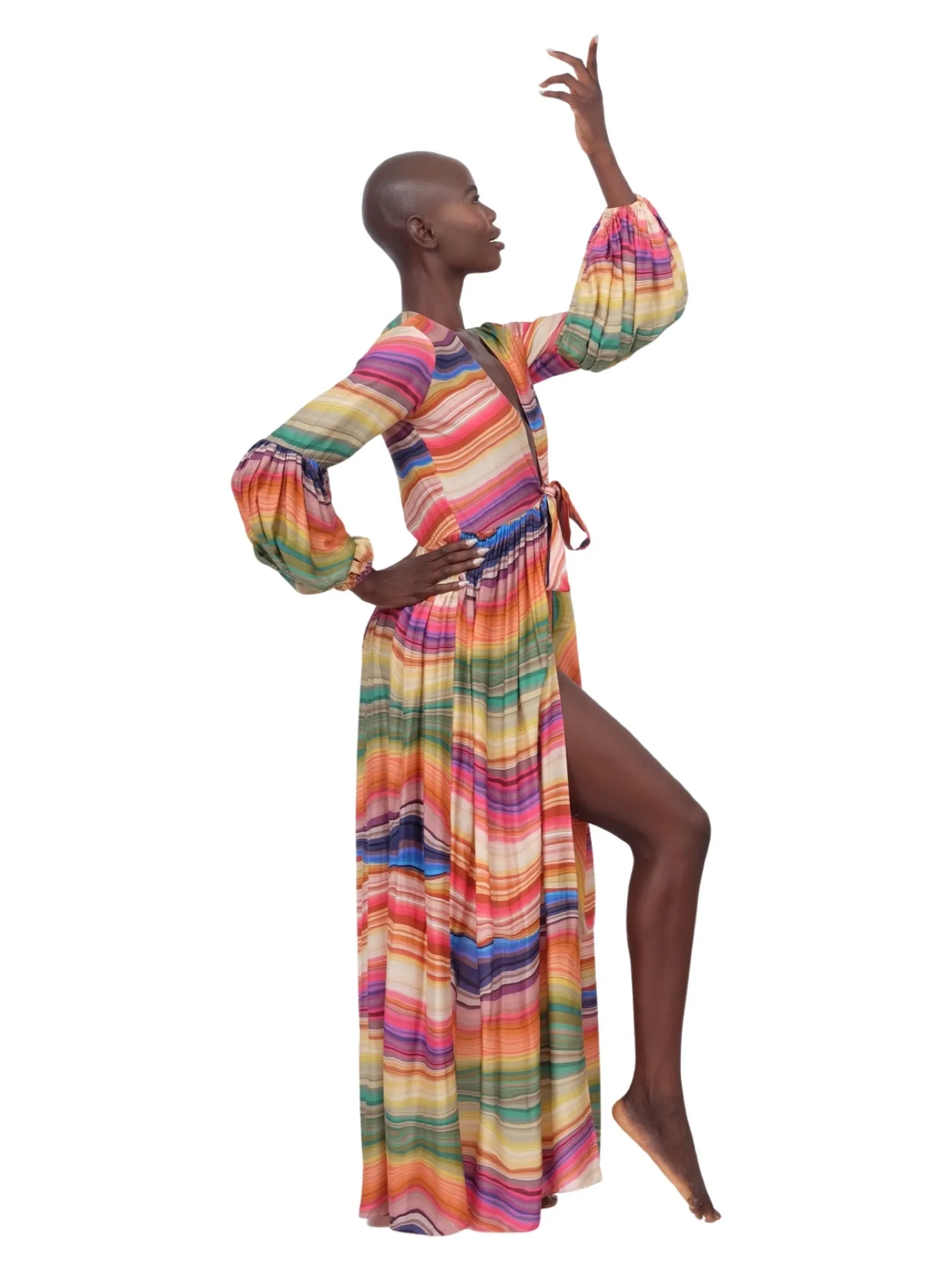 Rainbow Canyon Maxi Robe