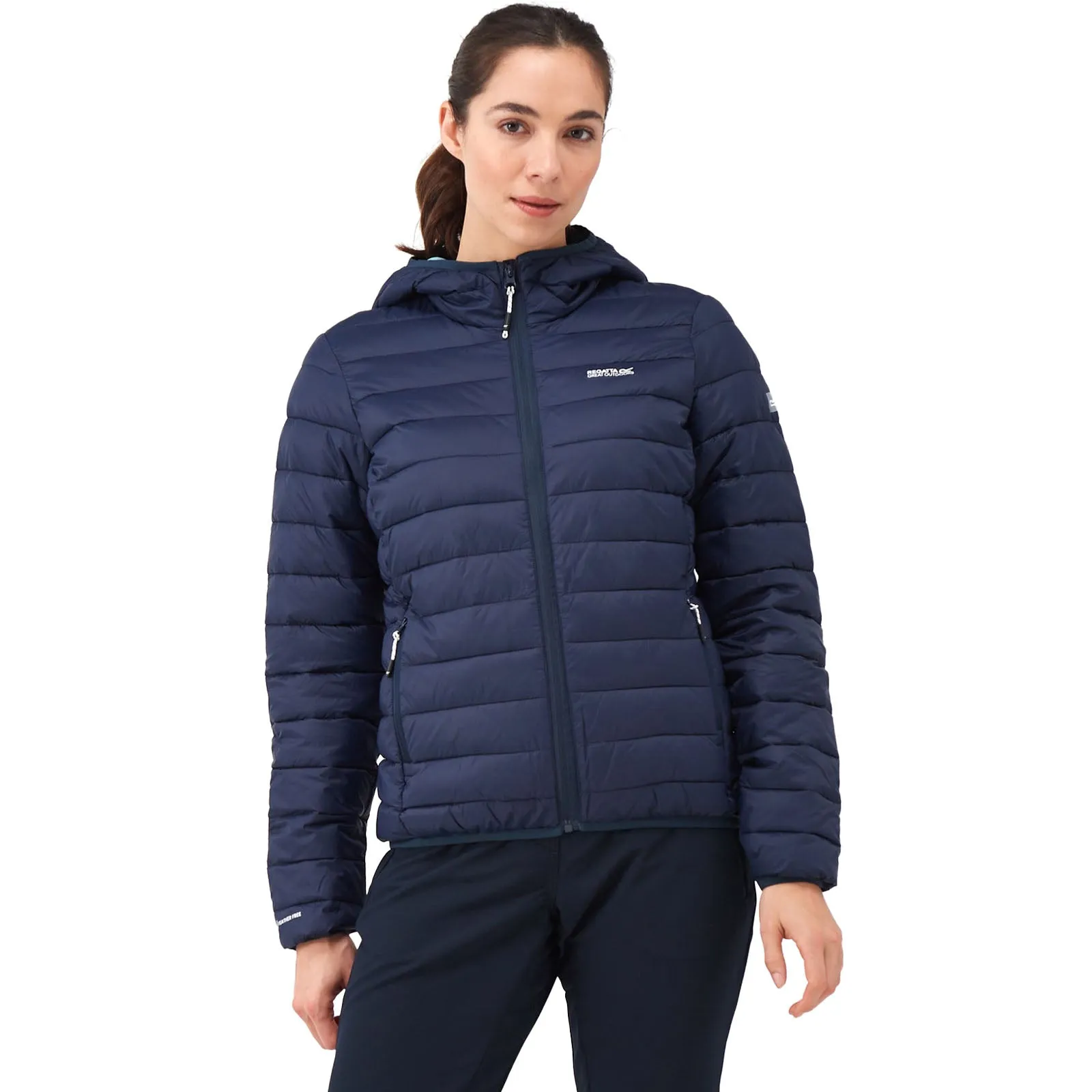 Regatta Womens Marizon Hooded Baffled Jacket Coat