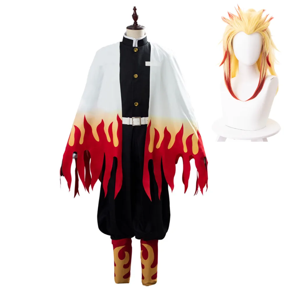 Rengoku Kyoujuro/Kyoujurou Cosplay Costume Outfit