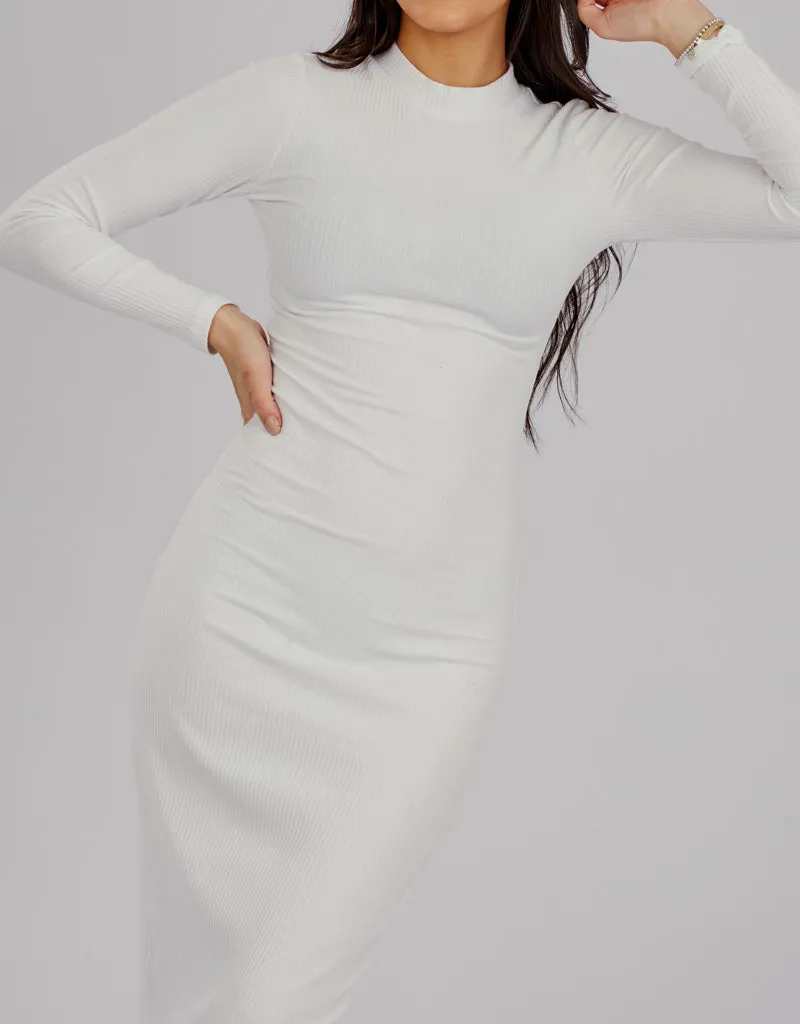 Rib Body Dress - Light Shades