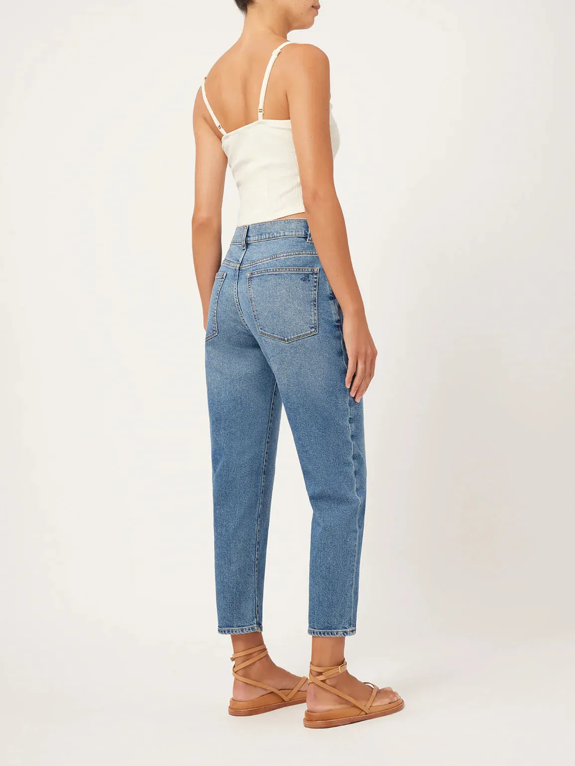 Riley Vintage Oasis Boyfriend Straight Jeans