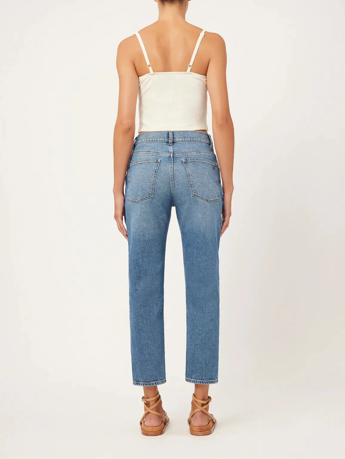 Riley Vintage Oasis Boyfriend Straight Jeans