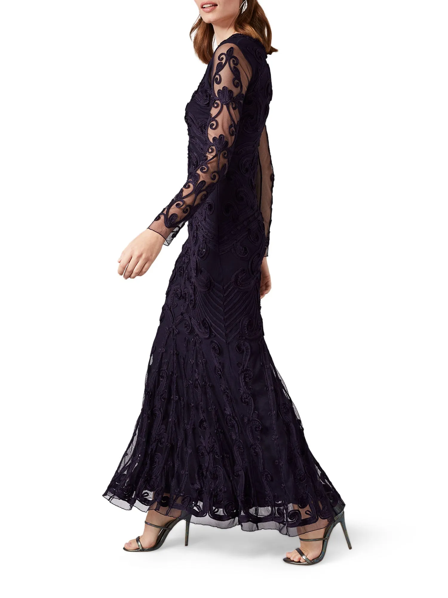 Seymour Tapework Lace Maxi Dress