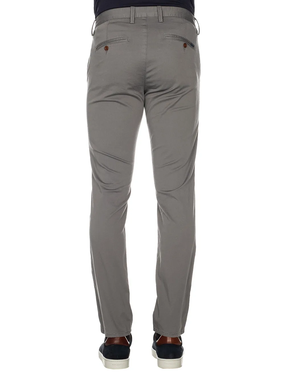 Slim Fit Twill Chinos Graphite