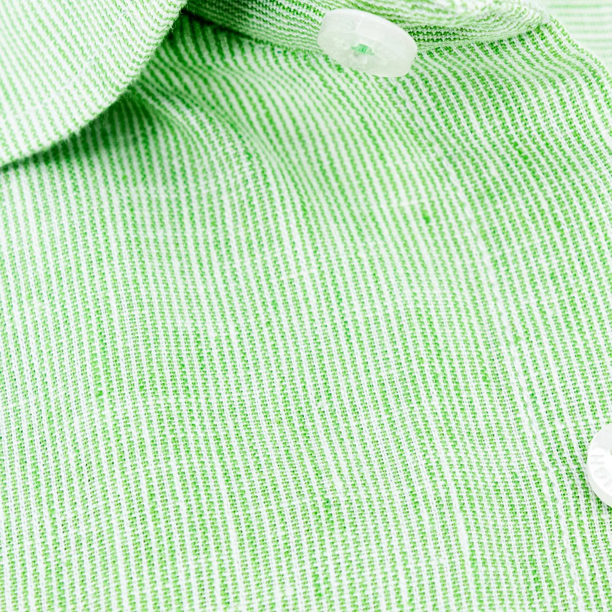 The Boardwalk Linen Button Down Shirt - Pasture Green