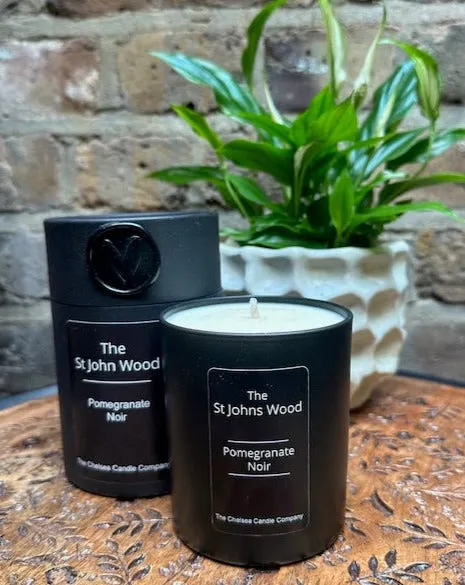 The St. John's Wood Candle - Pomegranate Noir